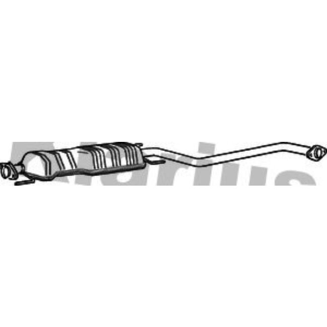 Silencieux Intermédiaire Klarius 260777