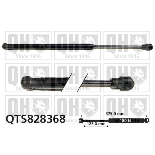 Vérin De Coffre Quinton Hazell Qts828368