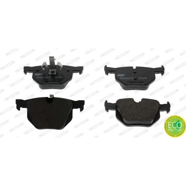 4 Plaquettes De Frein Ferodo Fdb1808