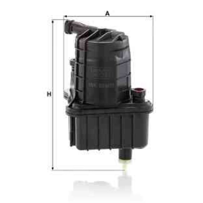 Filtre À Carburant Mann-filter Wk939/11x