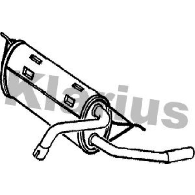 Tube D'échappement Klarius 230292