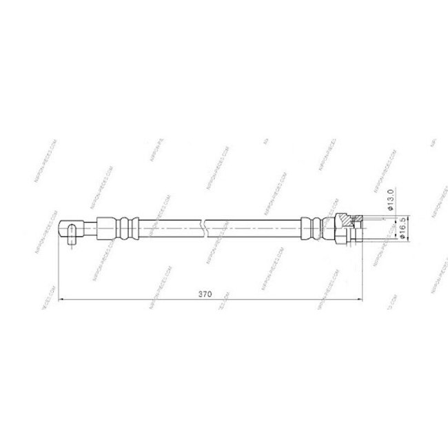Flexible De Frein Nps M370a41