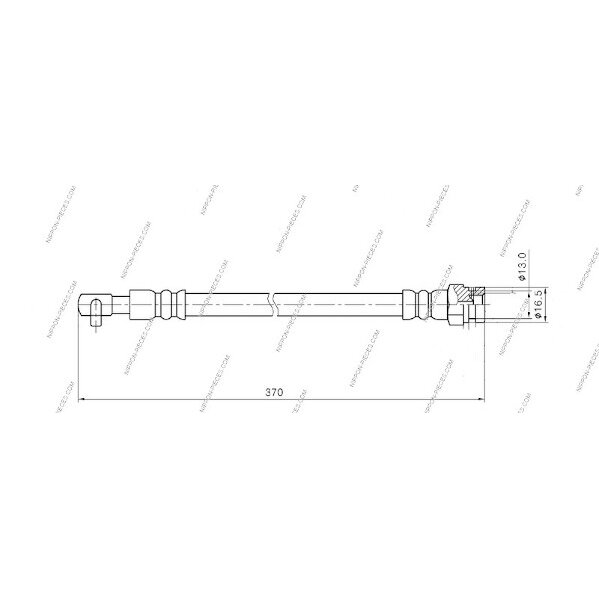 Flexible De Frein Nps M370a41