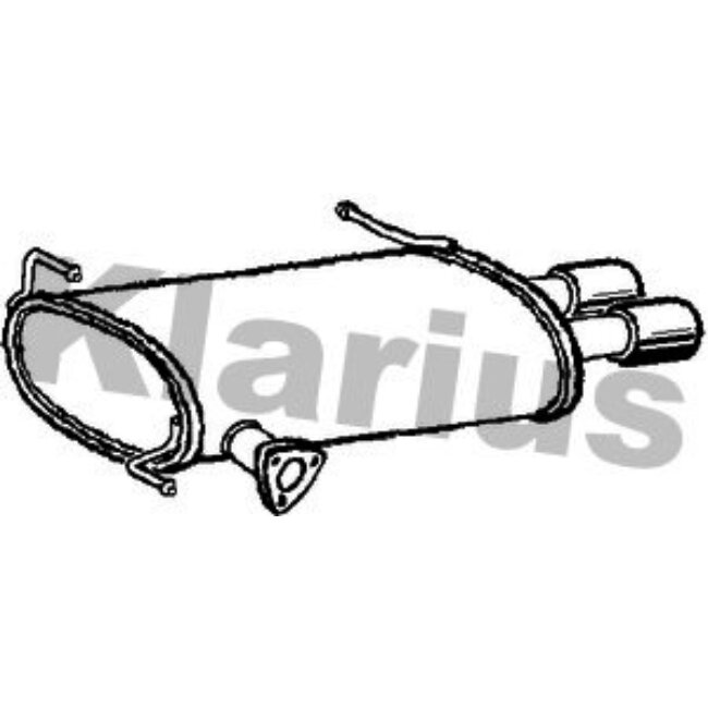 Silencieux Arrière Klarius 210991