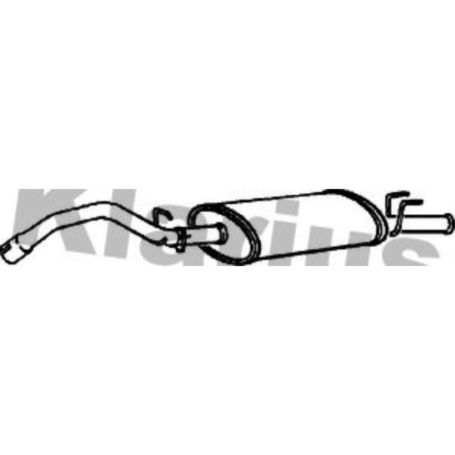 Silencieux Arrière Klarius 240457