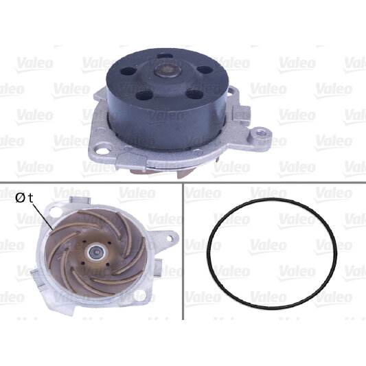 Pompe À Eau Valeo 506518
