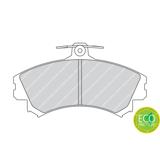 4 Plaquettes De Frein Ferodo Fdb1738