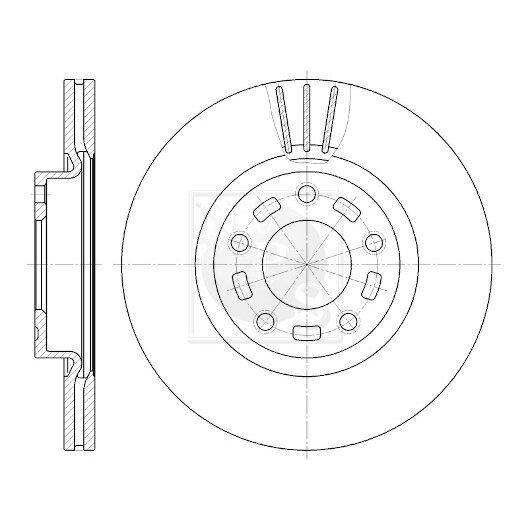 1 Disque De Frein Nps M330a19