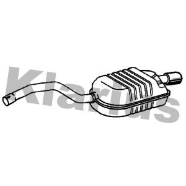 Silencieux Arrière Klarius 241063