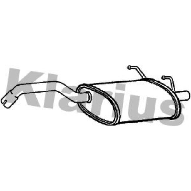 Silencieux Arrière Klarius 231113