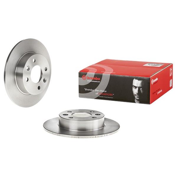 2 Disques De Frein Brembo 08.3147.14