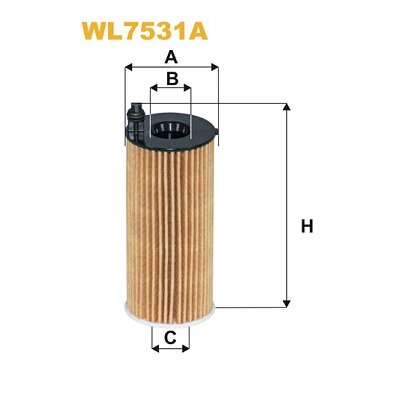 Filtre À Huile Wix Wl7531a