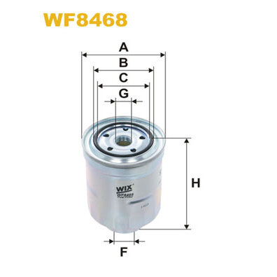 Filtre À Carburant Wix Filters Wf8468