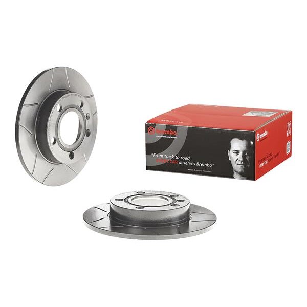2 Disques De Frein Brembo Max 08.9136.75