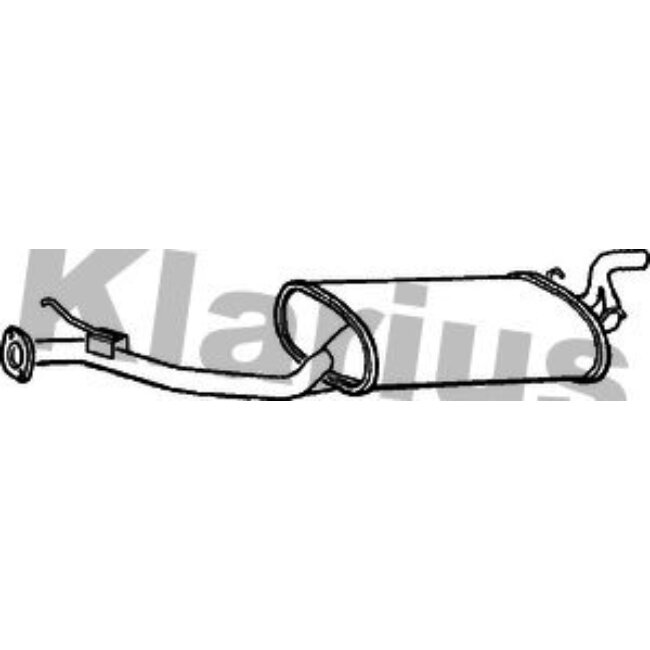 Tube D'échappement Klarius 250422