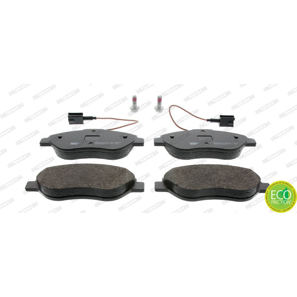4 Plaquettes De Frein Ferodo Fdb1468
