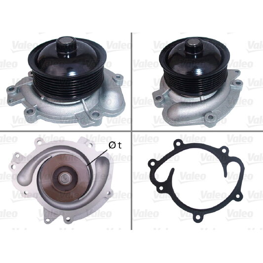Pompe À Eau Valeo 506980
