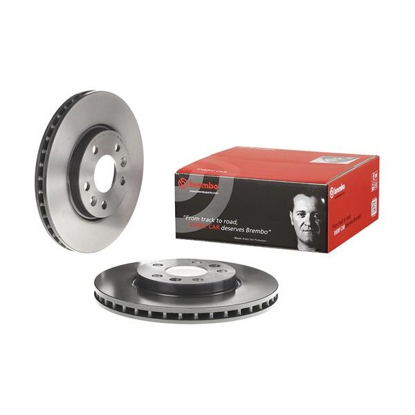 2 Disques De Frein Brembo Vernis Uv 09.c655.11