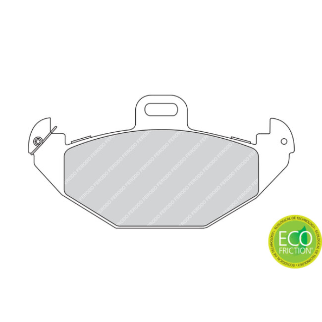 4 Plaquettes De Frein Ferodo Fdb1278