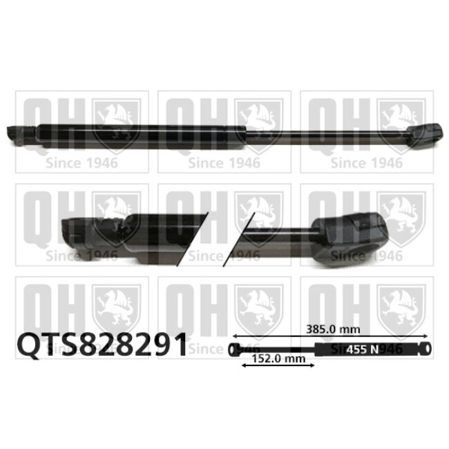 Vérin De Coffre Quinton Hazell Qts828291