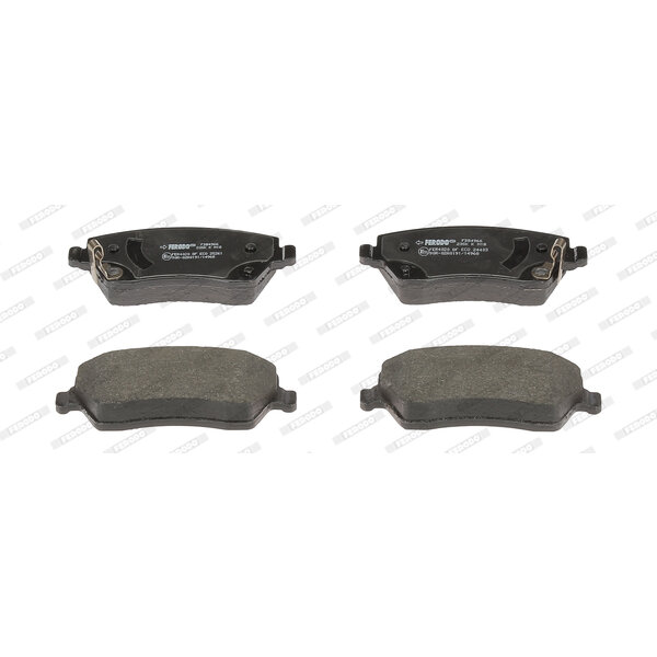4 Plaquettes De Frein Ferodo Fdb4966