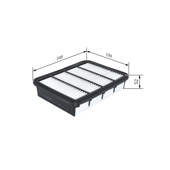 Filtre À Air Bosch S0165