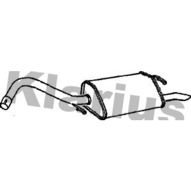 Silencieux Arrière Klarius 230522