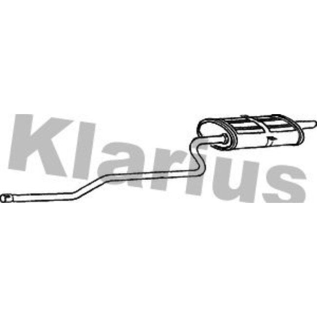 Tube D'échappement Klarius 260712