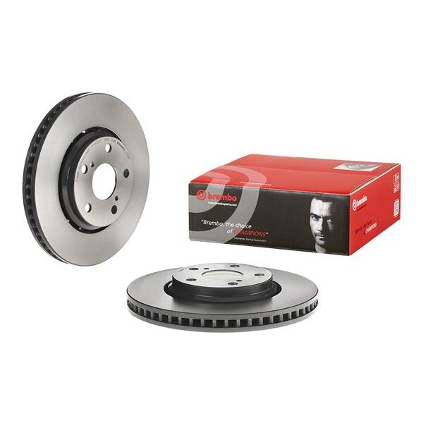 2 Disques De Frein Brembo Vernis Uv 09.c710.11