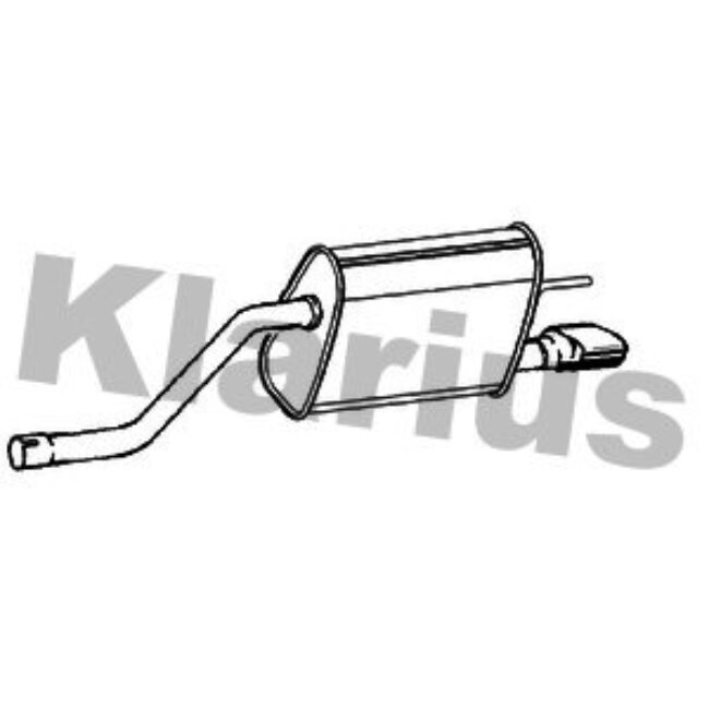 Silencieux Arrière Klarius 231417