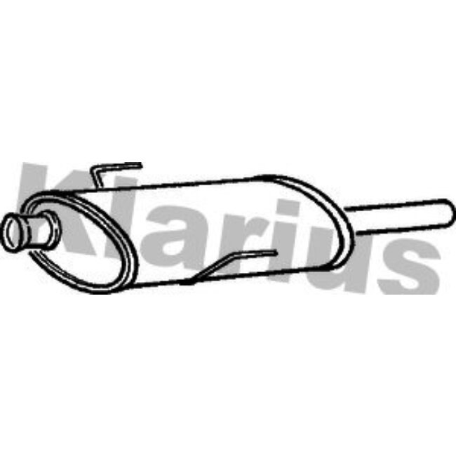 Silencieux Intermédiaire Klarius 220620