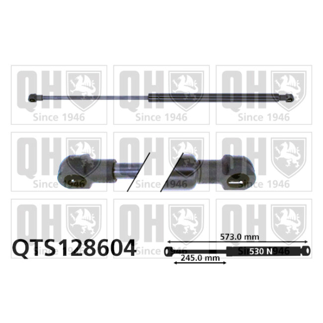 Vérin De Coffre Quinton Hazell Qts128604