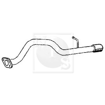 Tube D'échappement Nps D430u37