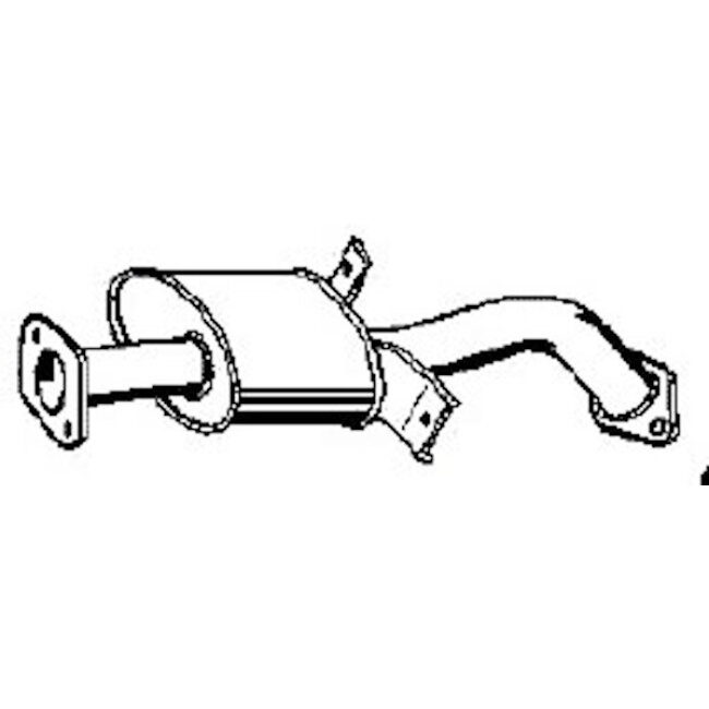 Tube D'échappement Nps M430i44