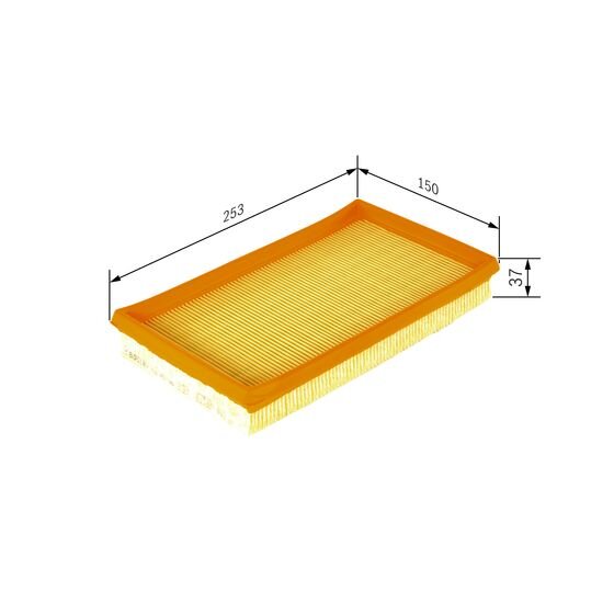 Filtre À Air Bosch S0045