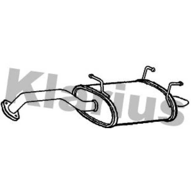 Silencieux Arrière Klarius 231001