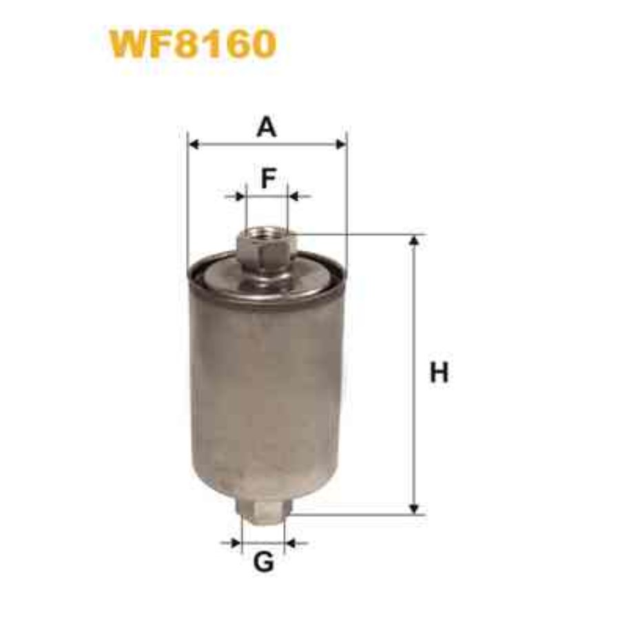 Filtre À Carburant Wix Wf8160