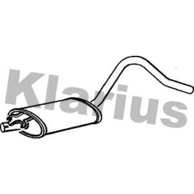 Tube D'échappement Klarius 230278