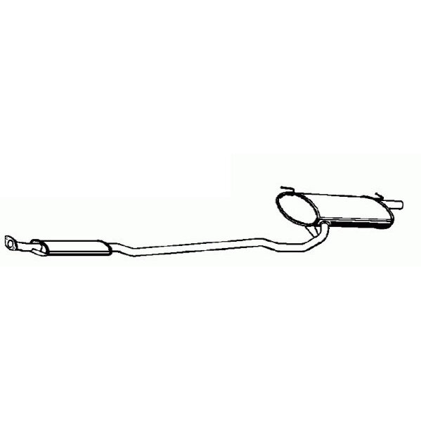 Tube D'échappement Nps T430a148