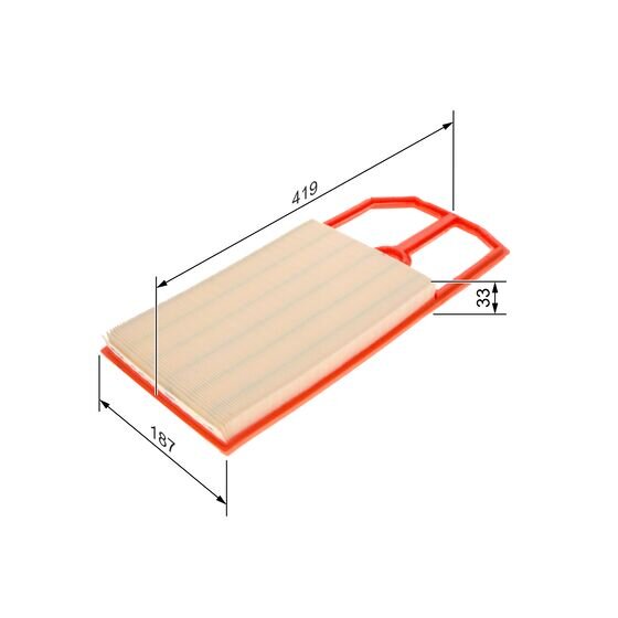 Filtre À Air Bosch S3716