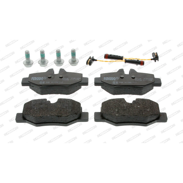 4 Plaquettes De Frein Ferodo Fvr1494