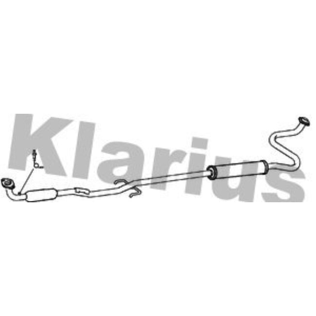 Silencieux Intermédiaire Klarius 270625