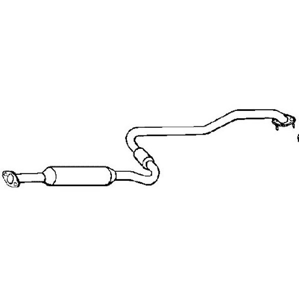 Tube D'échappement Nps N430n125