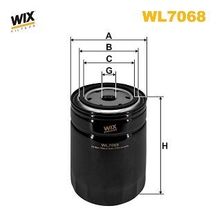 Filtre À Huile Wix Wl7068