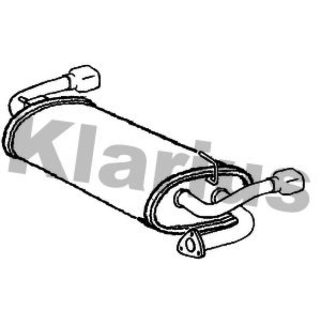 Silencieux Arrière Klarius 230884