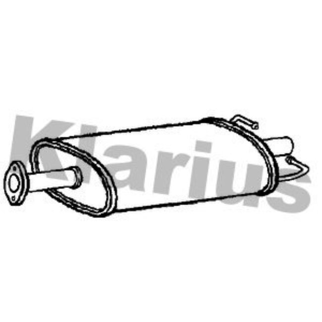 Silencieux Arrière Klarius 211080