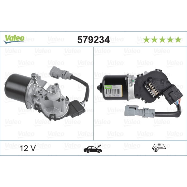 Moteur D'essuie-glace Valeo 579234