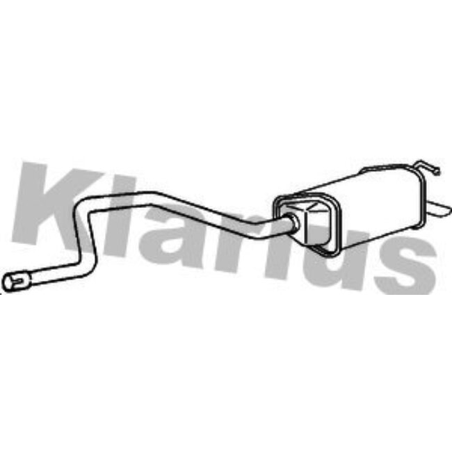 Silencieux Arrière Klarius 240836