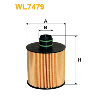 Filtre À Huile Wix Wl7479
