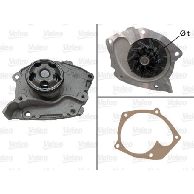Pompe À Eau Valeo 526001